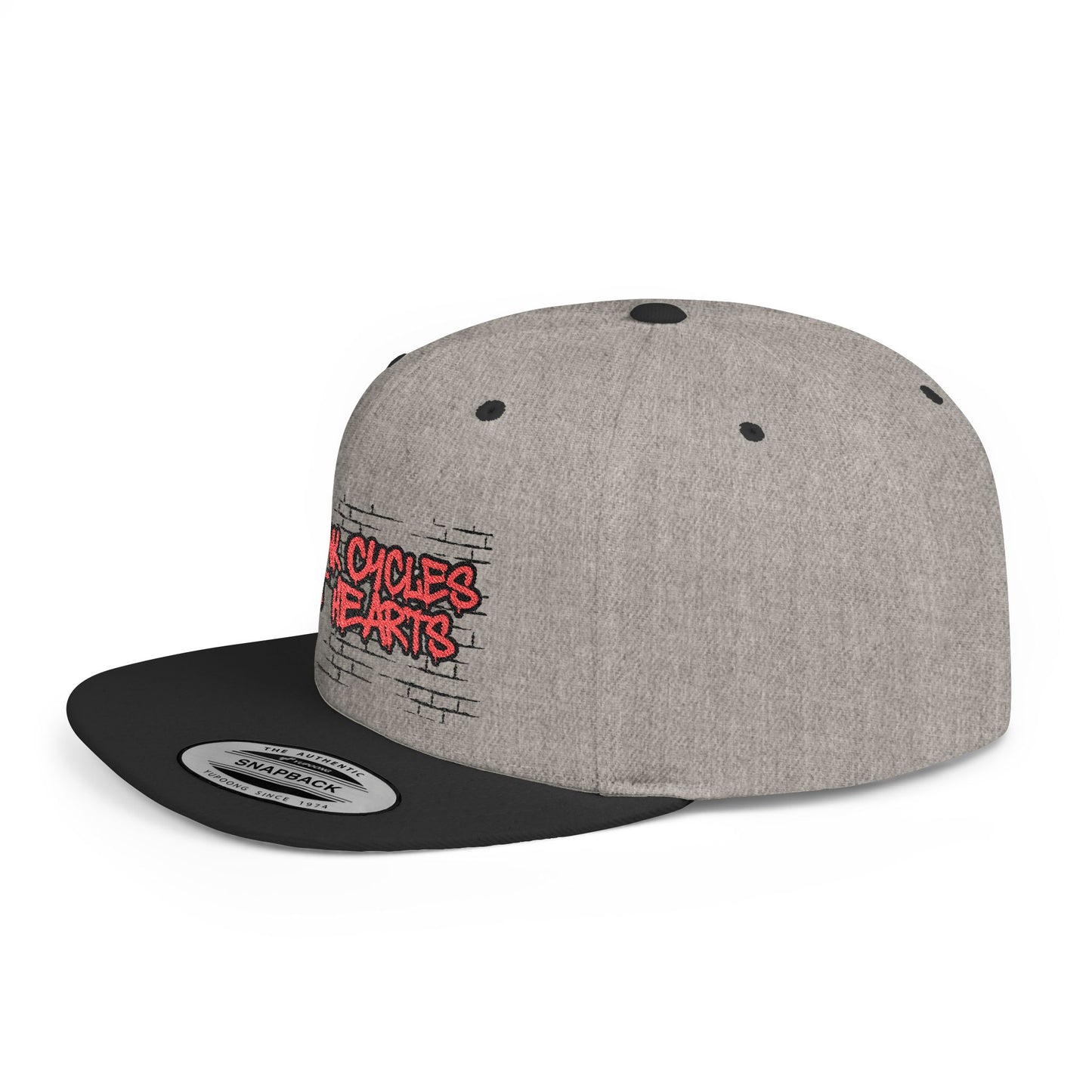 Flat Bill Snapback (Embroidery)